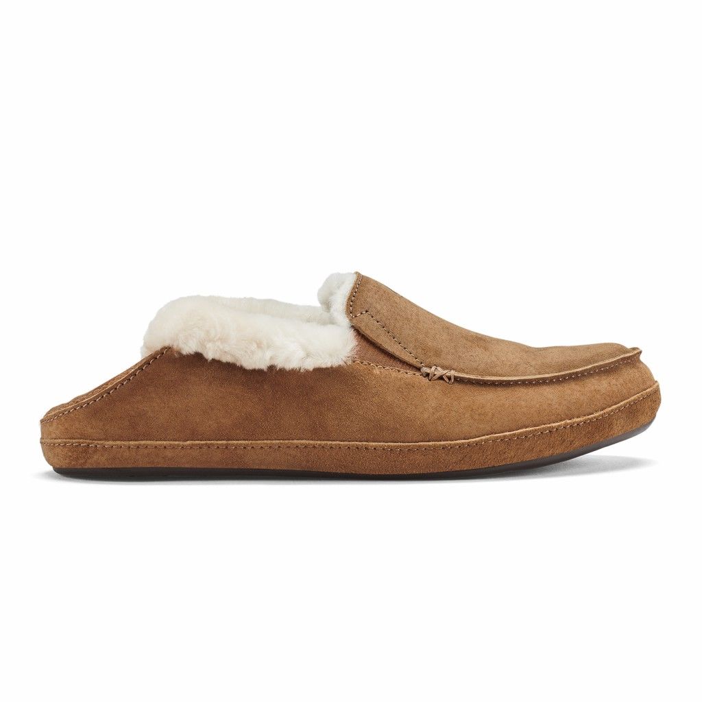 Olukai Women's Ku Una Slipper - Tan US745-316